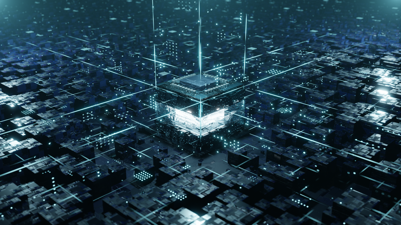 Tech Network Background